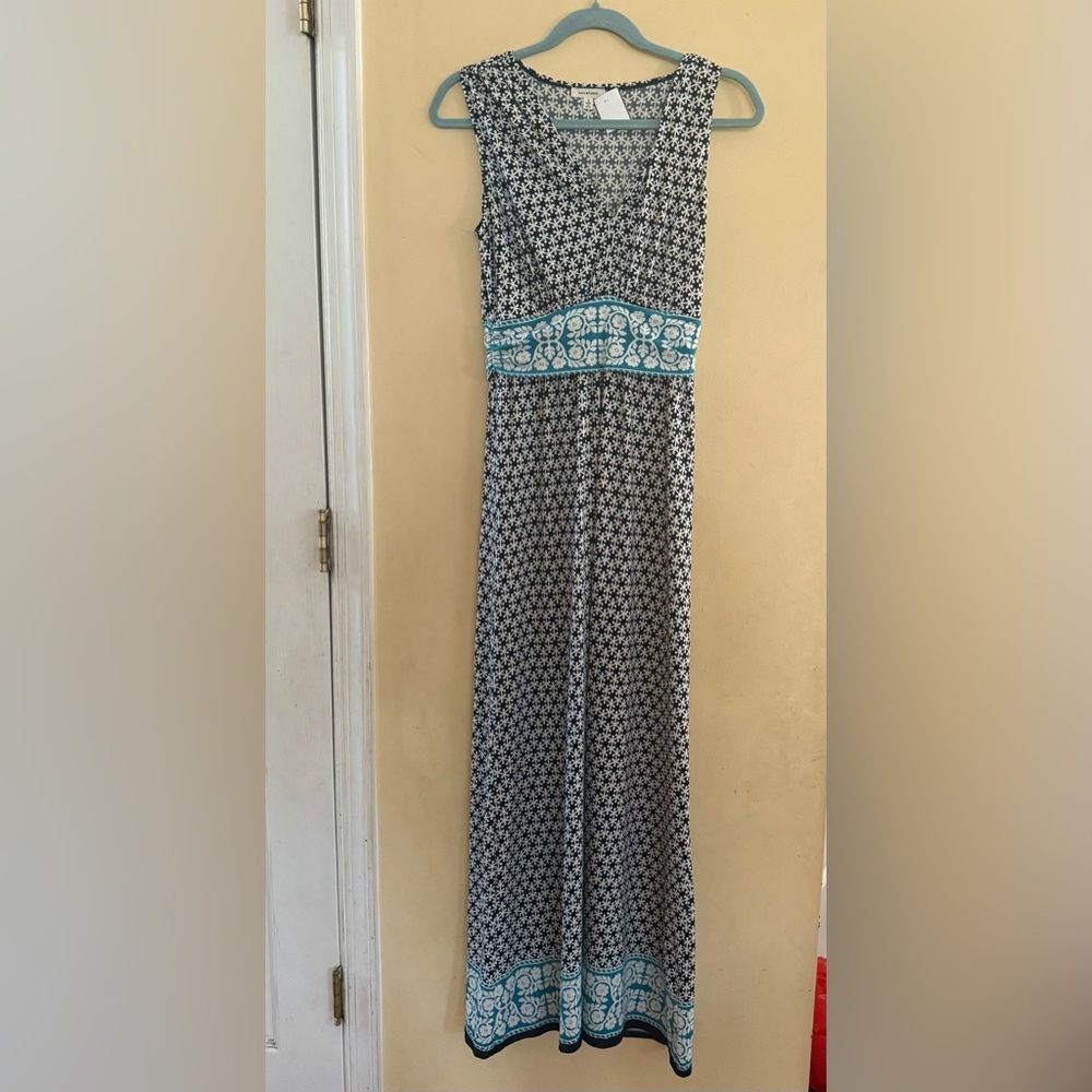 Max Studio Maxi Geometric Pattern Dress, Women’s … - image 1